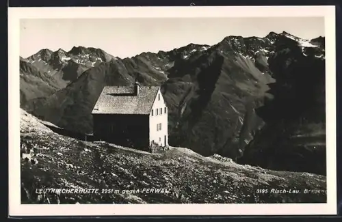 AK Leutkircherhütte, Blick gegen Ferwall