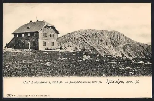 AK Carl Ludwig-Haus Raxalpe