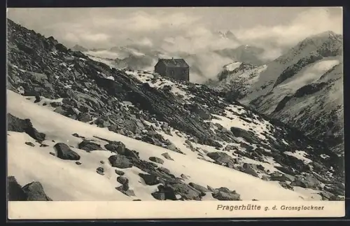 AK Pragerhütte, Panorama mit Grossglockner