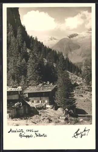 AK Maxhütte, Berghütte im Zillertal