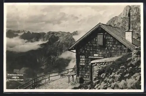 AK Werfener Hütte, Berghütte im Tennengebirge
