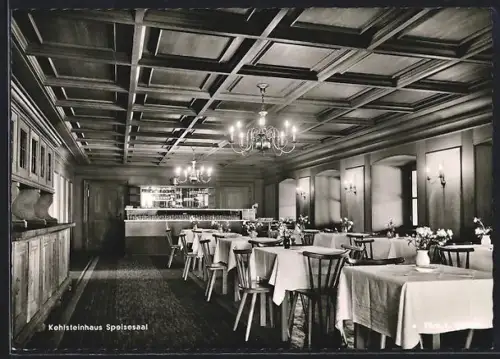 AK Kehlsteinhaus, Innenansicht des Speisesaals