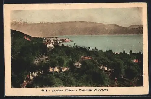 AK Gardone Riviera, Panorama di Pasano
