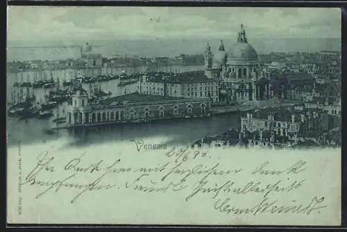 AK Venezia, Ortsansicht aus der Vogelschau