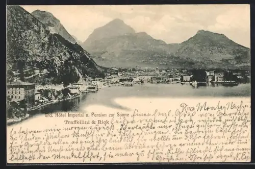 AK Riva, Grd. Hôtel Imperial und Pension zur Sonne, Inh. Traffellini & Rick