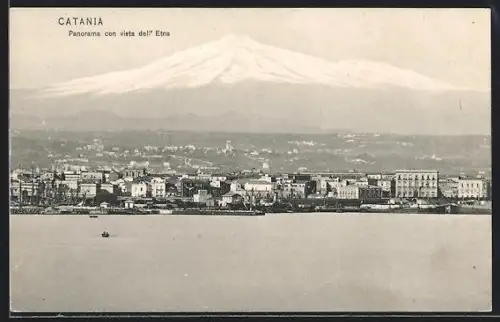 AK Catania, Panorama con vista dell` Etna