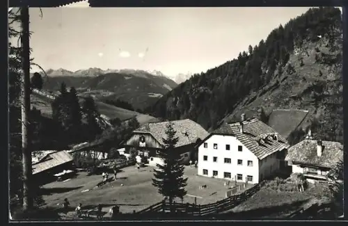 AK Bad Bergfall /Pustertal, Ortsansicht aus der Vogelschau