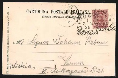 AK Frascati dalla Rufinella, Panorama