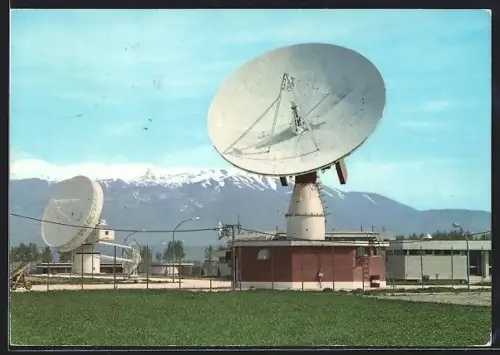 AK Fucino, Stazione per telecomunicaziioni via satellite della Societa Telespezio