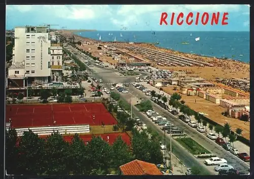 AK Riccione, Lungomare e Spiaggia