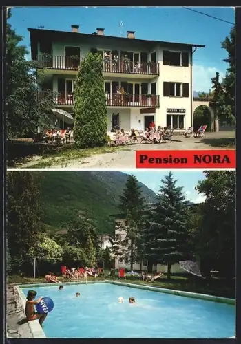 AK Gargazon /Südtirol, Pension Nora in der Vöranstrasse 3