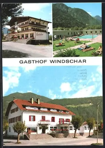AK Gais bei Bruneck, Gasthof und Dependance Windschar, Schwimmbecken
