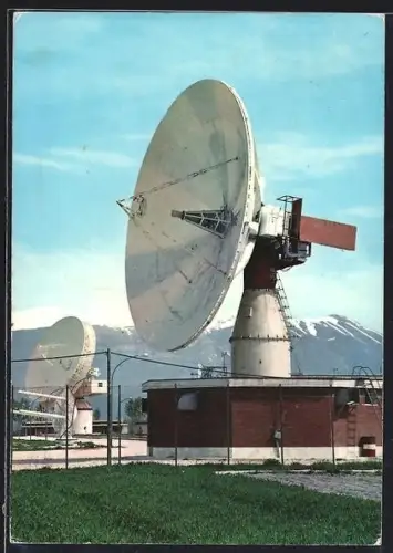 AK Fucino, Stozione per telecomunicazioni via satellite della Societa Telespazio