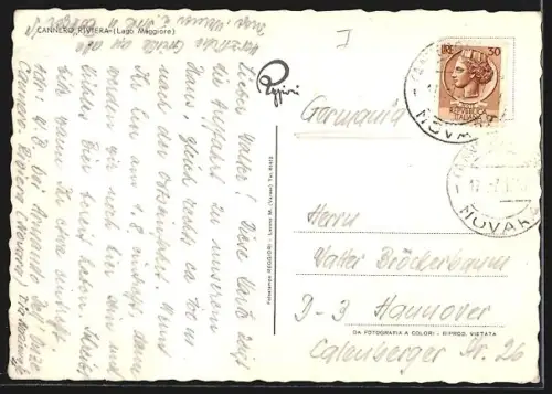 AK Cannero Riviera /Lago Maggiore, Albergo Ristorante Vittoria