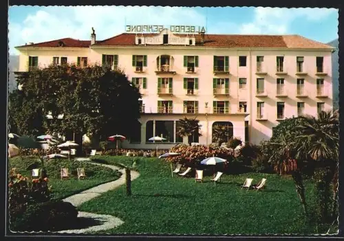 AK Baveno /Lac Majeur, Hotel Simplon