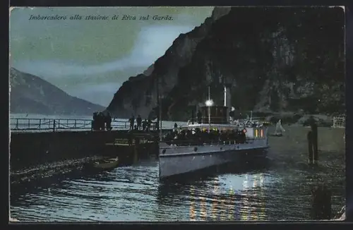 AK Riva del Garda, Imbarcadero ala stazione
