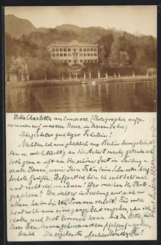 AK Tremezzo, Villa Carlotta