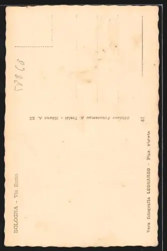 AK Bologna, Via Roma