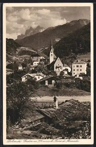 AK Gudon /Dolomiti, Gudon verso Torre di Fermeda