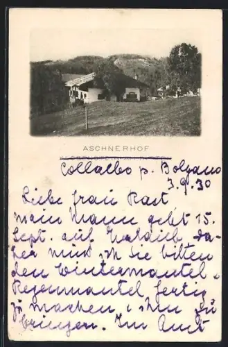 AK Klobenstein, Blick zum Aschnerhof