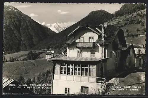 AK Stilfs, Gasthof zur Sonne