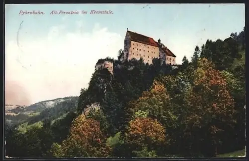 AK Micheldorf /O.-Oe., Burg Altpernstein
