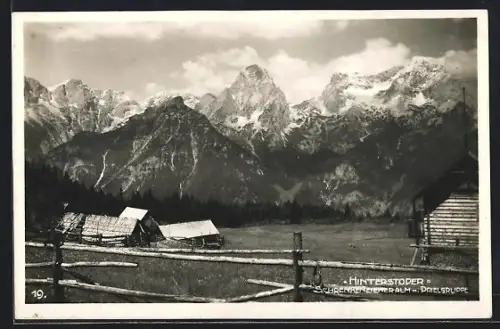 AK Hinterstoder, Schrenkenzieheralm mit Prielgruppe