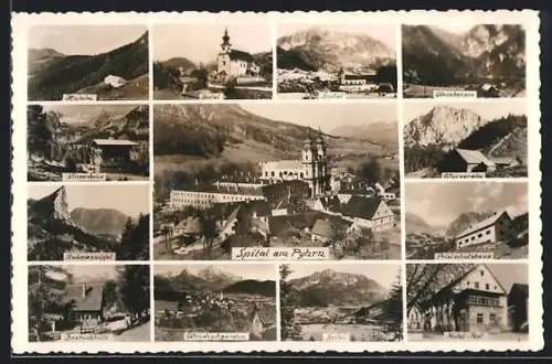 AK Spital am Pyhrn, Hofalm, Gleinkersee, Wurzeralm, Bosruchhütte, Hotel Post, Prielschutzhaus
