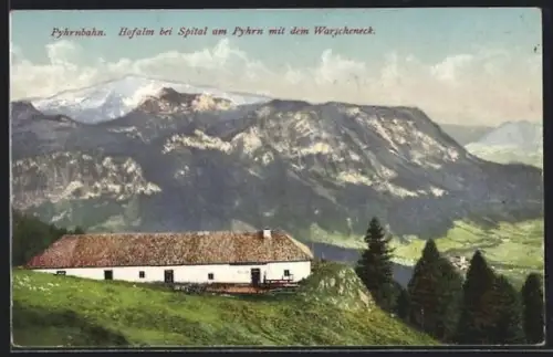 AK Spital am Pyhrn, Hofalm mit Warscheneck