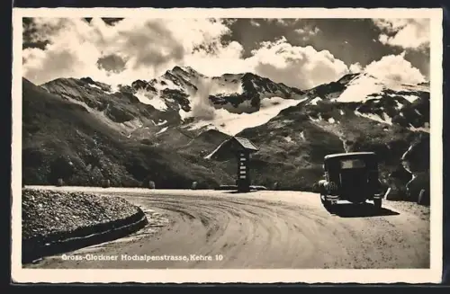 AK Grossglockner-Hochalpenstrasse, Kehre 10