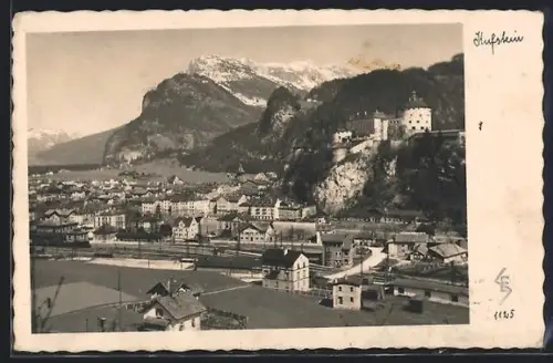 AK Kufstein, Panorama mit Festung und Ort