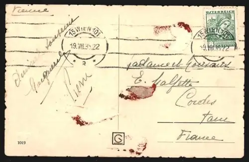 AK Wien, Staatsoper, Strassenbahn