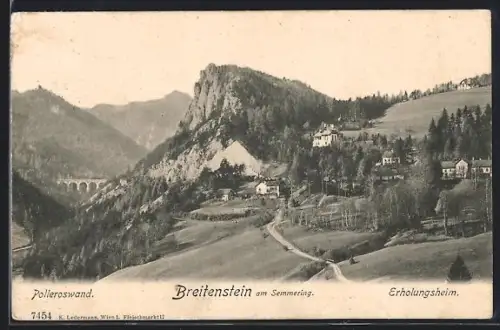 AK Breitenstein am Semmering, Polleroswand, Erholungsheim