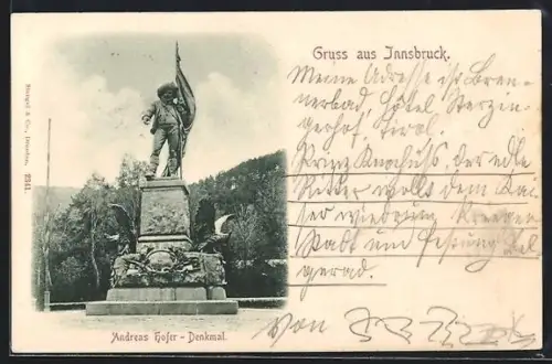 AK Innsbruck, Andreas Hofer-Denkmal