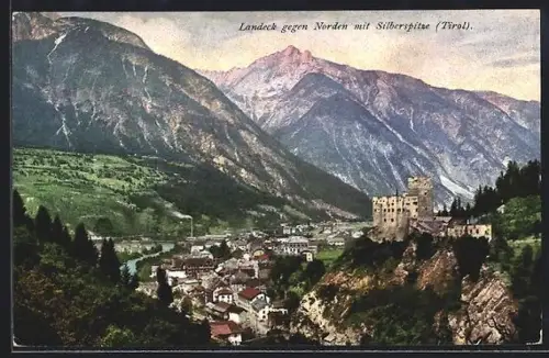 AK Landeck /Silberpitze, Blick gegen Norden