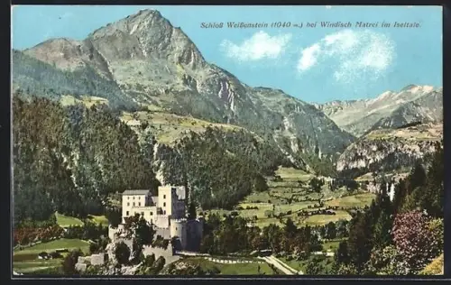AK Windisch Matrei im Iseltale, Schloss Weissenstein
