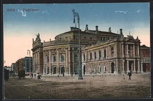 AK Wien, Partie am Burgtheater