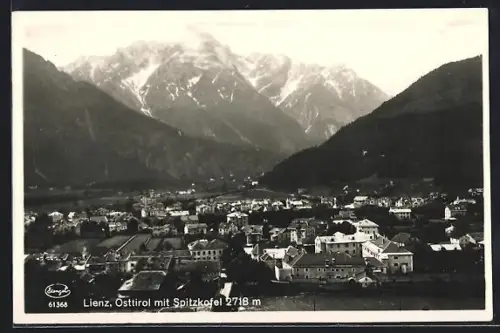 AK Lienz /Osttirol, Panorama mit Spitzkofel