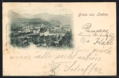 AK Leoben, Blick in den Ort