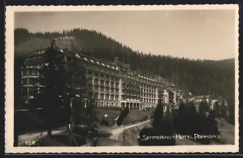 AK Semmering, Hotel Panhans am Wald