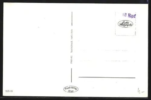 AK Semmering, Südbahnhotel mit Raxalpe