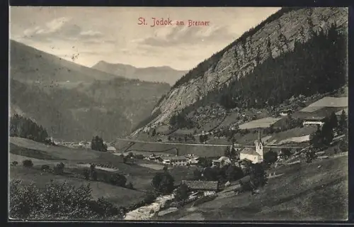 AK St. Jodok am Brenner, Blick in den Ort