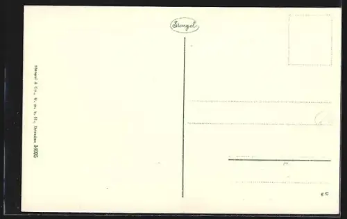 AK Gschnitz, Talansicht mit Kirche