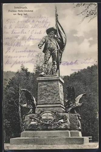 AK Innsbruck, Andreas Hofer-Denkmal am Bergisel