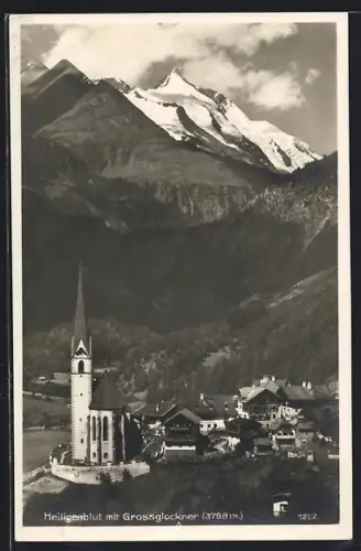AK Heiligenblut, Kirche und Grossglockner