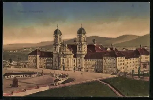 AK Einsiedeln, Totalansicht des Klosters Einsiedeln