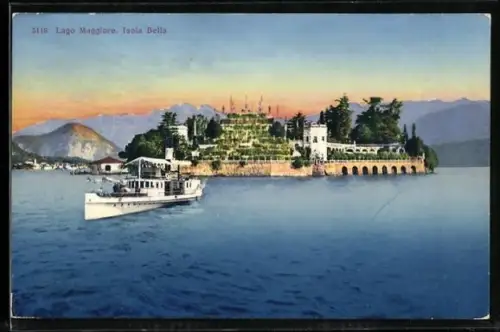 AK Isola Bella /Lago Maggiore, Panorama