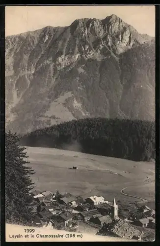 AK Leysin, Panorama et le Chamossaire