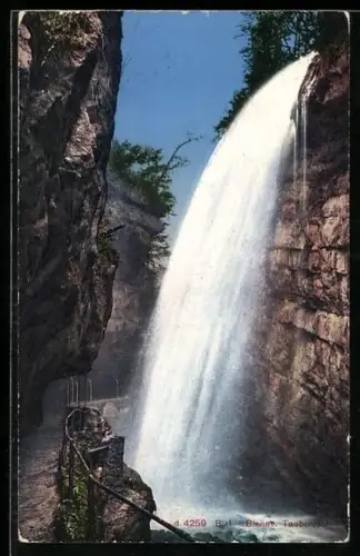 AK Biel, Partie am Taubenloch-Wasserfall