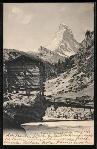 AK Zermatt, Ortspartie